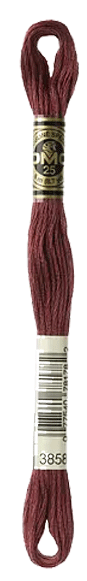DMC 3858 Skeine Rose Brown